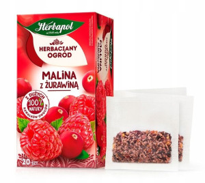 Herbata Herbapol Malina Z Żurawiną Ogród Ex20
