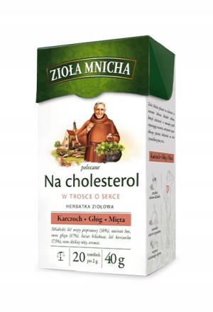 Herbata Zioła Mnicha Cholesterol Ex20 Big-Active