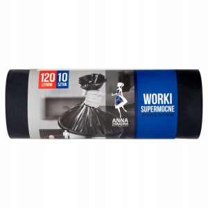Worki Na Śmieci Supermocne LDPE 10szt x 120L