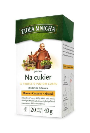 Herbata Zioła Mnicha Na Cukier Ex20 Big-Active