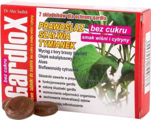 Gardlox smak wiśniowo-cytrynowy do ssania S-Lab