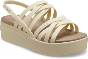 Damskie Sandały Buty Crocs Brooklyn Wedge 38-39