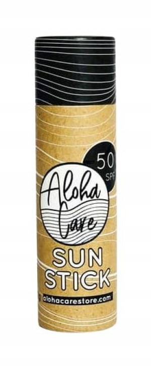 ALOHA CARE Sztyft do twarzy SPF50+ - Kolor Biały