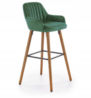 Hoker Barowy H-93 Tkanina Velvet Zielony