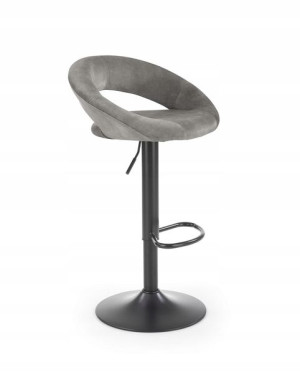 Hoker Barowy H-102 Tkanina Velvet Popielaty