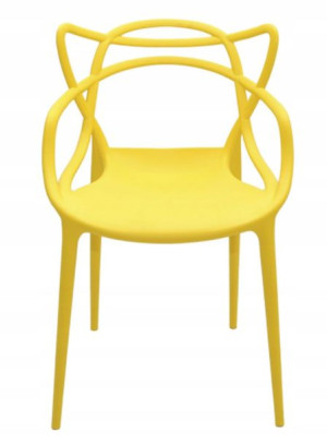 Krzesło Kuchnia Jadalnia Salon Dc2-1007 Żółte