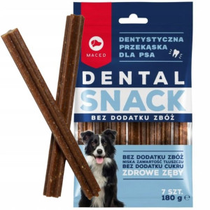 DENTAL SNACK Gryzak dla psa 180g Maced
