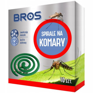 Bros Spirale na komary 10szt