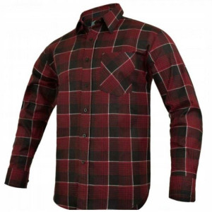 Koszula flanelowa MODAR RED Robocza w kratę r. 43