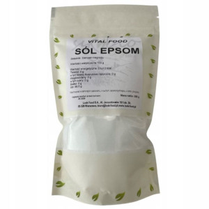 SÓL EPSOM Siarczan Magnezu 500g Vital Food