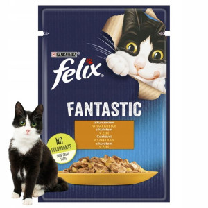 FELIX Karma mokra SASZETKA KURCZAK 85g