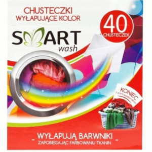 Chusteczki do prania przeciw farbowaniu ubrań x 40