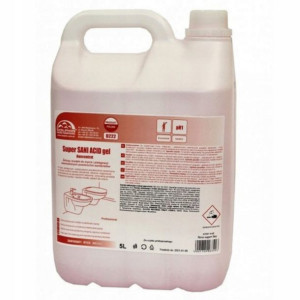 Super Sani Acid Gel ŻEL DO MYCIA TOALET WC 5L
