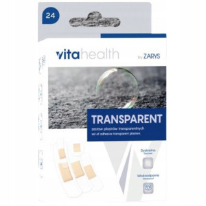 Zarys Plastry transparentne wodoodporne 24szt