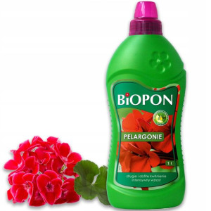 BIOPON Nawóz w płynie do PELARGONII 1L