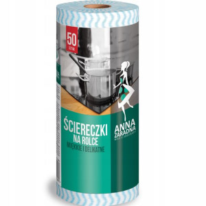 Anna Zaradna Ścierki Ściereczki na rolce 50szt