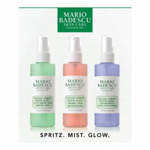 MARIO BADESCU Zestaw MGIEŁEK do Twarzy - 3 x 118ml