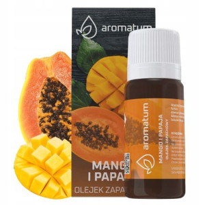 Olejek zapachowy do kominka MANGO i PAPAJA 12ml