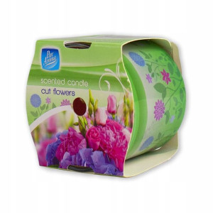 Świeczka ŚWIECA ZAPACHOWA w szkle Kwiatowy 200g