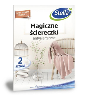 Stella Uniwersalne ściereczki ANTYALERGICZNE 2szt
