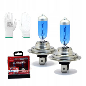 Żarówki H7 2szt. Mocne Białe 100% Xenon Effect