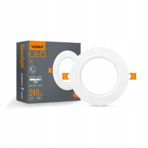 VIDEX Oprawa LED DOWNLIGHT 4W 240 Neutralna