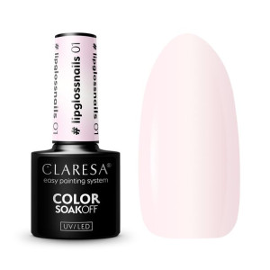 Claresa lakier hybrydowy do paznokci LIPGLOSSNAILS