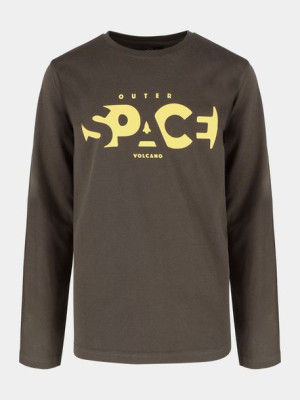 Chłopięcy longsleeve z nadrukiem L-SPACEY JUNIOR 122-128
