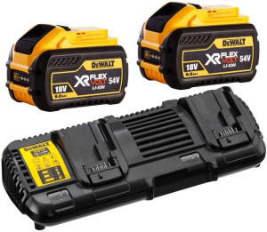 Ładowarka DCB132 + 2 akumula 54V 9Ah DCB547 DeWalt