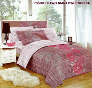 Pościel satyna bawełniana 160x200  3-częściowa CW-XW1603-28