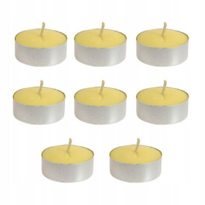 świeca tealight na komary odstraszacz cytrusowa x8