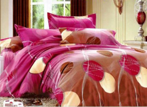 Pościel flanelowa pluszowa 3D 200x220  3-częściowa CW-GDM2203-1