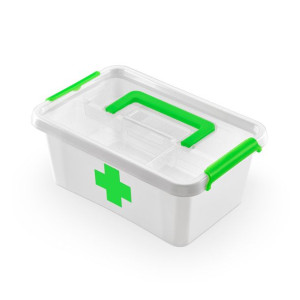 Apteczka Pojemnik Na Leki Organizer 4,5l + Wkład