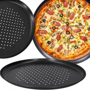 Blacha do pizzy blaszka taca forma na pizzę 32 cm