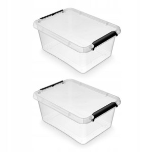 Organizer pojemnik plastikowy z pokrywą 12,5 l