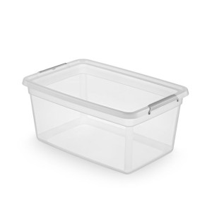 Pojemnik pudło plastikowe pojemniki z pokrywą 40l