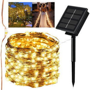 Lampki Lampka Led Girlanda Ogrodowa Solarna 10 M.b