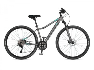 AIRLINE ASL 17" grafitowo(mat)/grafitowy(mat), rower AUTHOR'23
