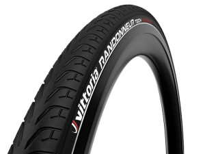 Opona Randonneur Tech G2.0 27,5x1.75, czarna, drutowa, odblask