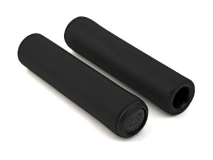 Chwyty kierownicy AUTHOR SILICONE ELITE 130mm czarne