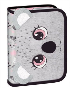 Piórnik dwuklapkowy bez wyposażenia Koala