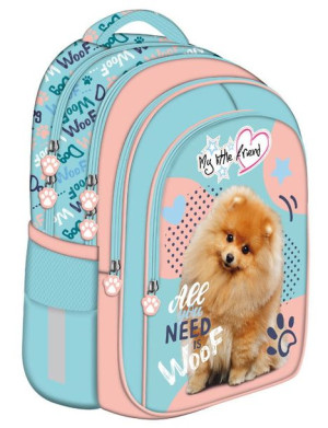 Plecak szkolny BPL-58 My Little Friend Fluffy Dog