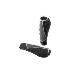 Chwyty kierownicy Comfort 3D 92mm, grafitowo-czarno-czerwony