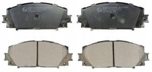 DENCKERMANN B110980 Zestaw klocków hamulcowych, ha
