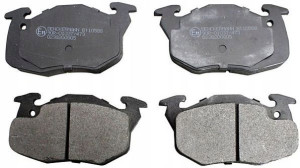 DENCKERMANN B110588 Zestaw klocków hamulcowych, ha