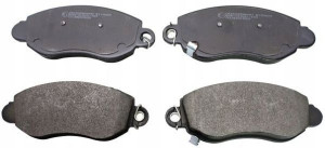 DENCKERMANN B110203 Zestaw klocków hamulcowych, ha