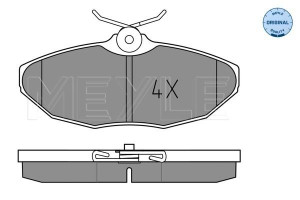 MEYLE 025 241 9017 Zestaw klocków hamulcowych, ham