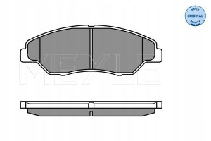 MEYLE 025 234 4215/W Zestaw klocków hamulcowych, h