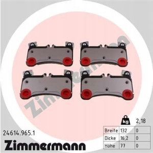 ZIMMERMANN 24614.965.1 Zestaw klocków hamulcowych,