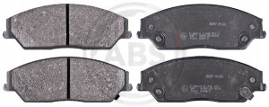 A.B.S. 35257 Zestaw klocków hamulcowych, hamulce t